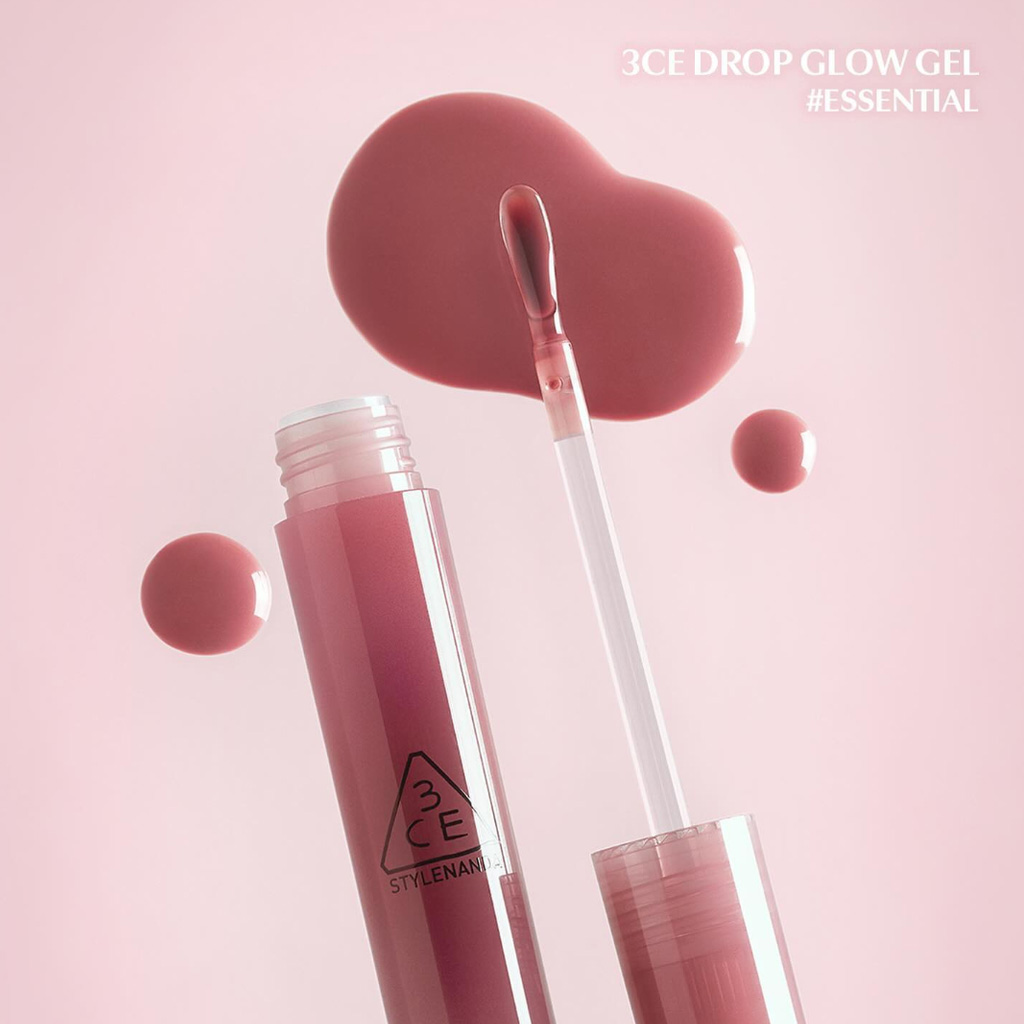 Son Bóng Dạng Gel 3CE Drop Glow Gel 4g - 1