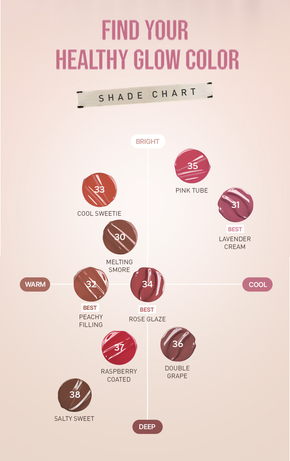 Son Bóng Dưỡng Môi 3CE Glazy Lip Glow 5g giúp đôi môi căng mọng, soi bóng tự nhiên mà không nặng môi Son Bóng Dưỡng Môi 3CE Glazy Lip Glow 5g