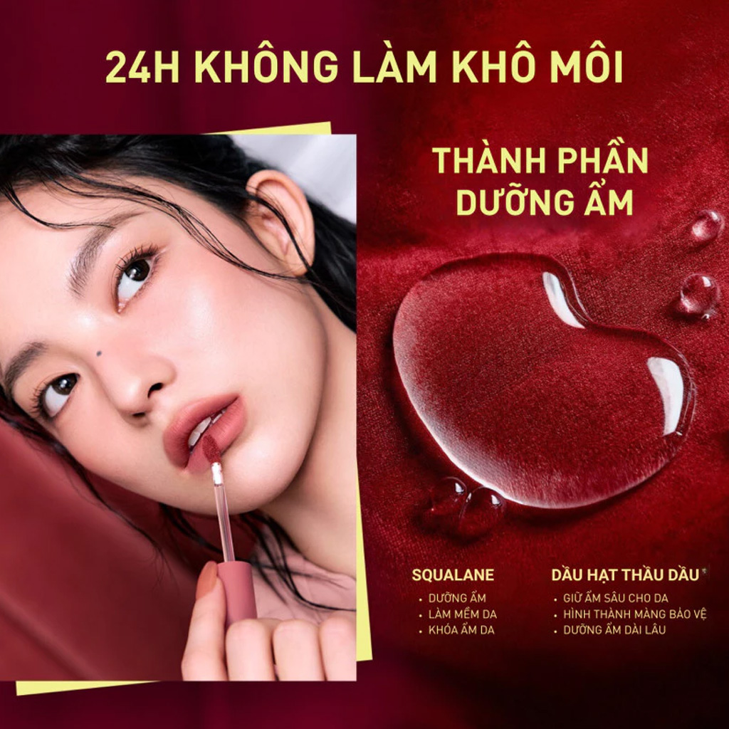 3CE Velvet Lip Tint 4g 3CE Velvet Lip Tint Plush 4g