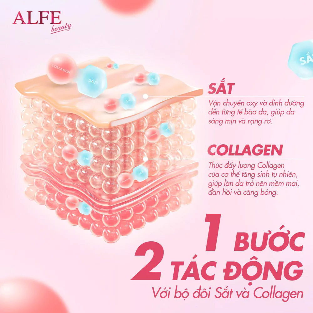 ALFE Beauty Conc Collagen Supplement 50mlx 10pcs - Phù hợp với: Sản phẩm phù hợp để bổ sung vào chế độ chăm sóc da hằng ngày. ALFE-Beauty-Conc-Collagen-Supplement-50mlx-10pcs-2