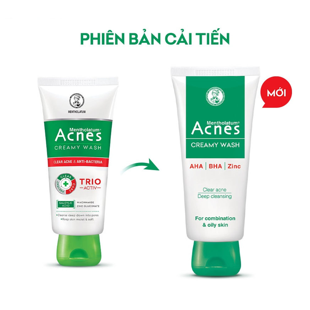 Acnes Creamy Wash 100g - 1