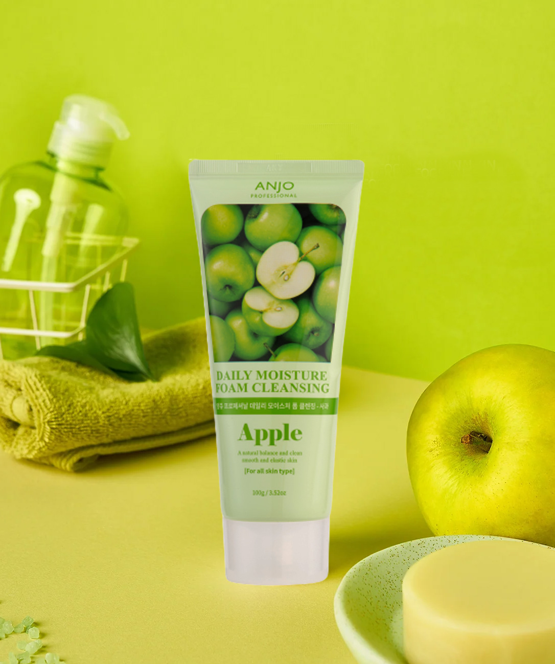 Anjo Professional Daily Moisture Foam Cleansing Apple