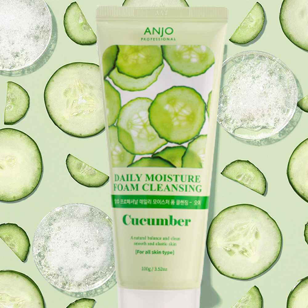 Anjo Professional Daily Moisture Foam Cleansing Cucumber