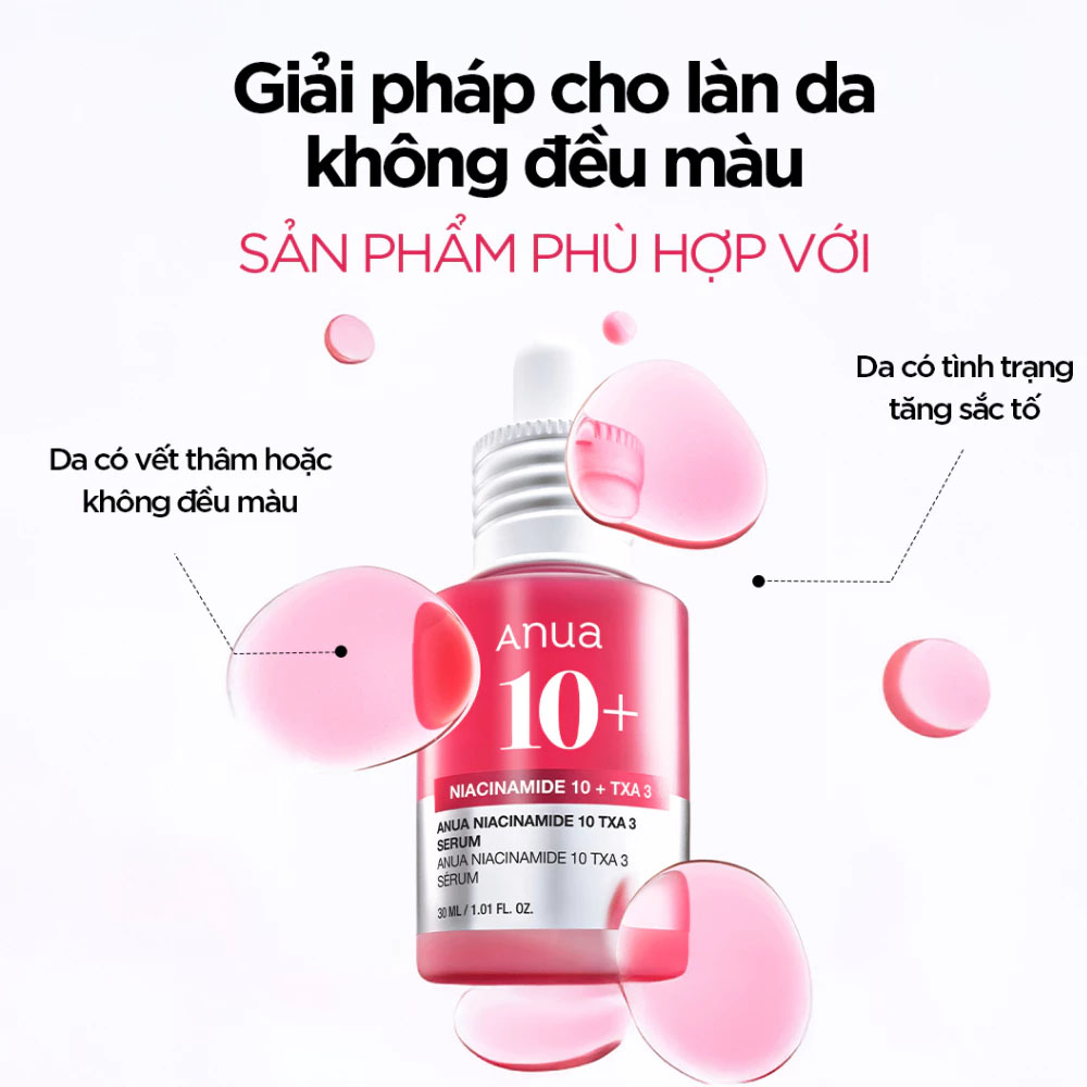 Tinh Chất Anua Niacinamide 10 TXA 3 Serum 30ml