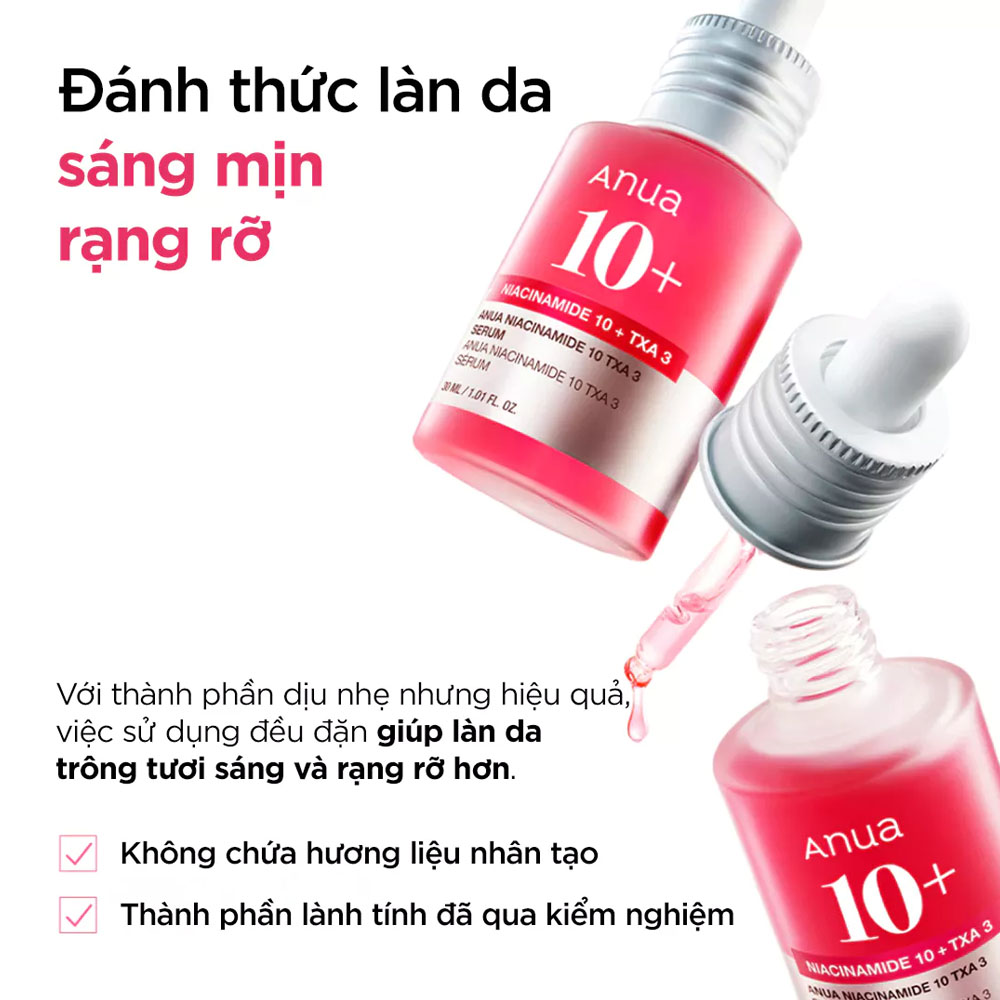 Tinh Chất Anua Niacinamide 10 TXA 3 Serum 30ml