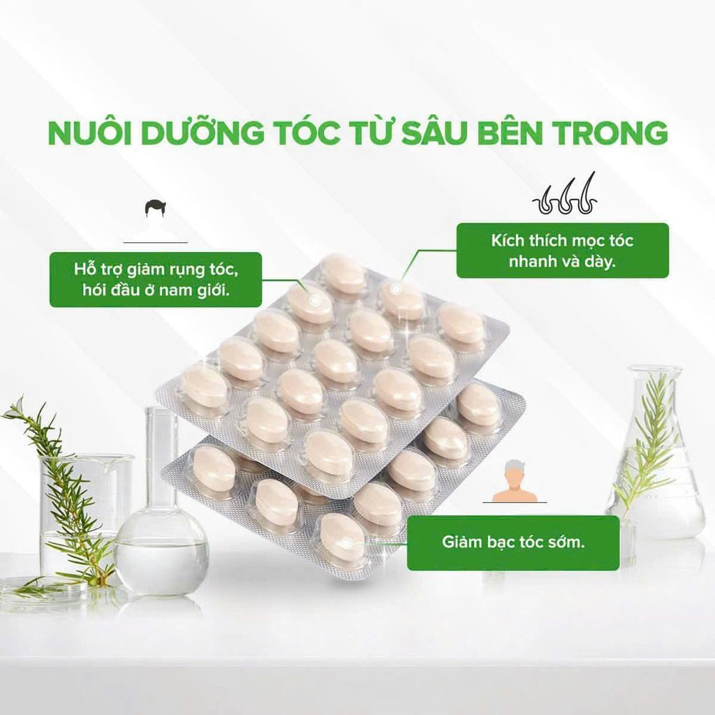 Thực Phẩm Bảo Vệ Sức Khỏe Viên Uống Giảm Rụng Tóc Arkopharma Forcapil Anti Chute 30 Viên - 2