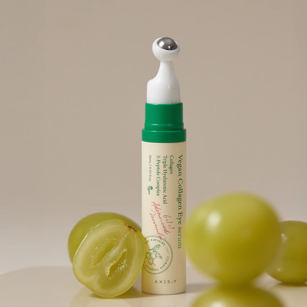 Tinh Chất Dưỡng Mắt Axis-Y Vegan Collagen Eye Serum 10ml phù hợp sử dụng cho mọi loại da Tinh Chất Dưỡng Mắt Axis-Y Vegan Collagen Eye Serum 10ml - 2
