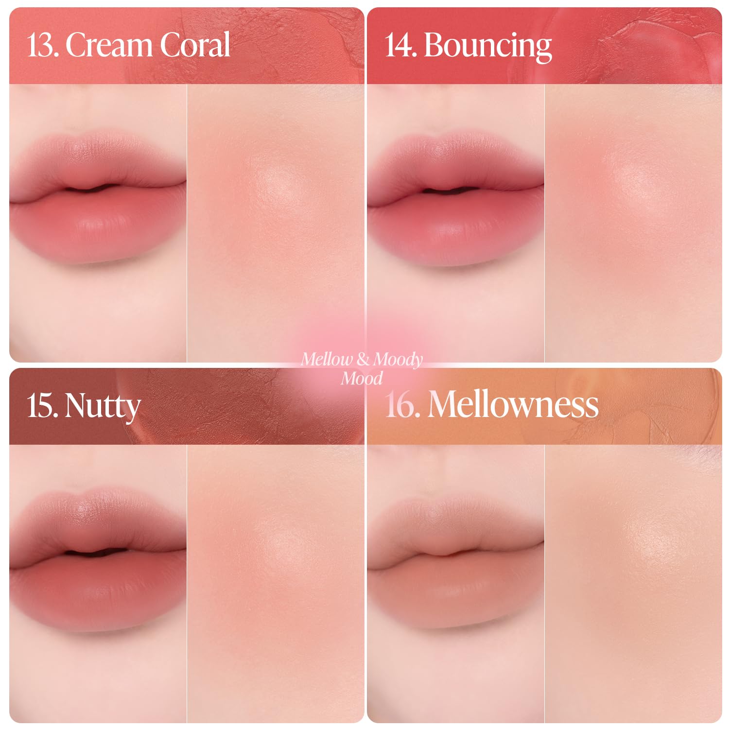 Lips and blush B. By Banila Romantic Blush Lip & Cheek 3.7g .#16 Mellowness