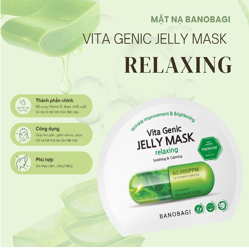 BNBG Vita Genic Jelly Mask Relaxing 30g - 1