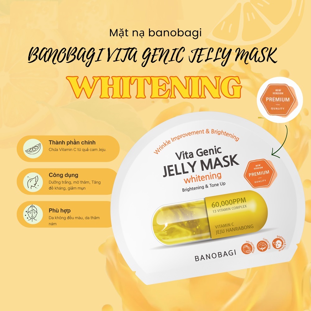 BNBG Premium Vita Genic Jelly Mask Whitening 30g - 1