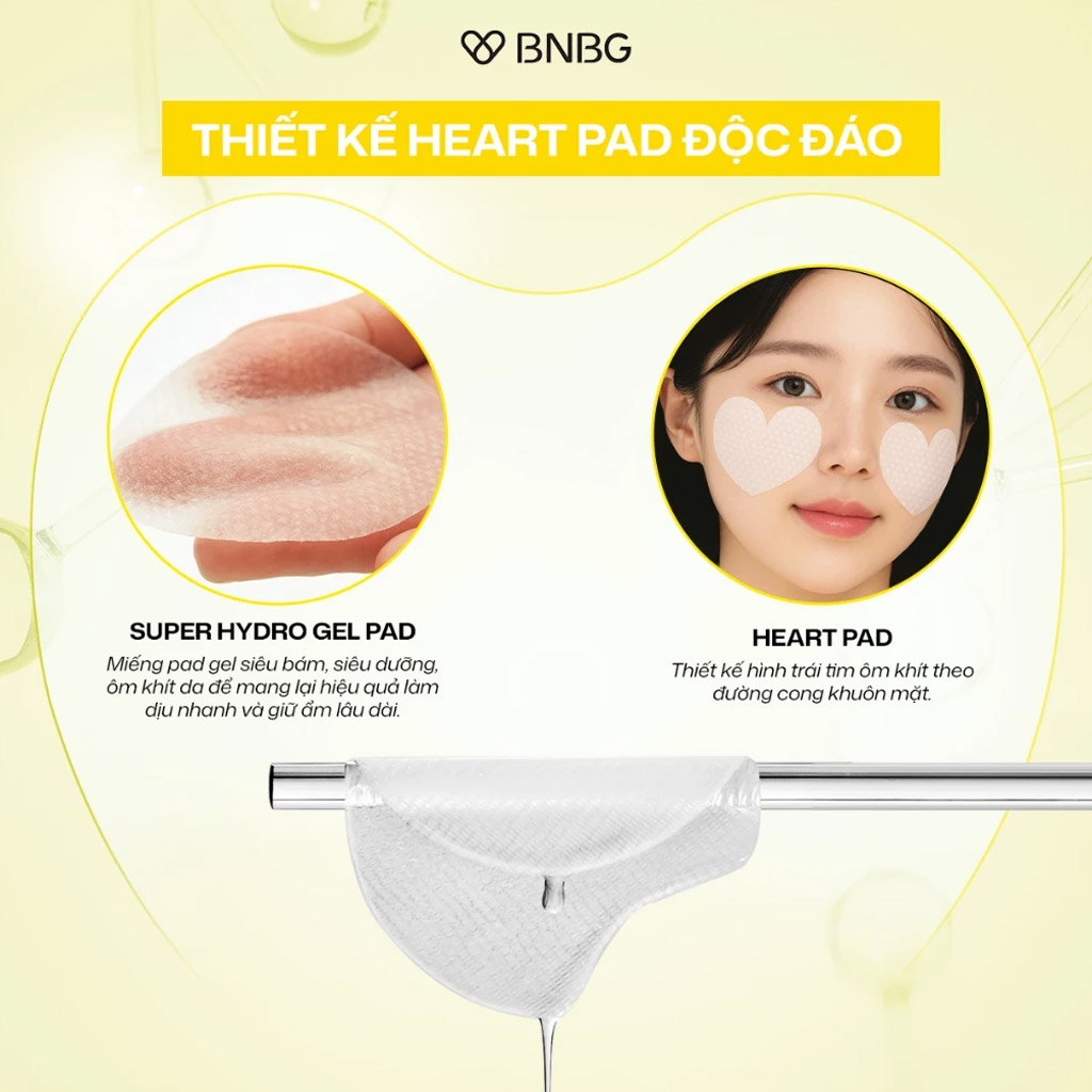 Toner Pad BNBG Vita Whitening Toner Pad 140ml/100pads - Phù hợp với da khô/thiếu ẩm, da xỉn màu Toner Pad BNBG Vita Whitening Toner Pad 140ml/100pads