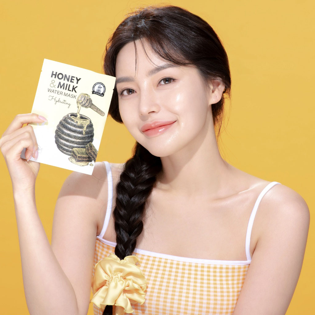 Mặt Nạ Cấp Ẩm BOM Honey & Milk Hydrating Water Mask