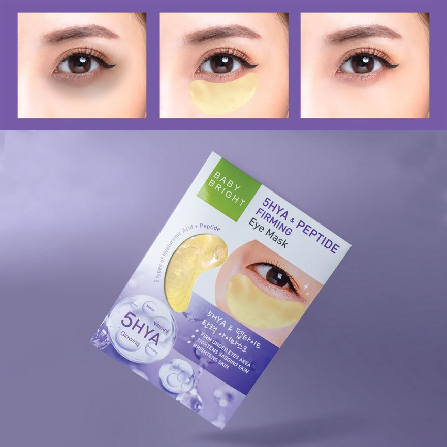 Mặt Nạ Mắt Baby Bright 5Hya & Peptide Firming Eye Mask Săn Chắc 2.5g