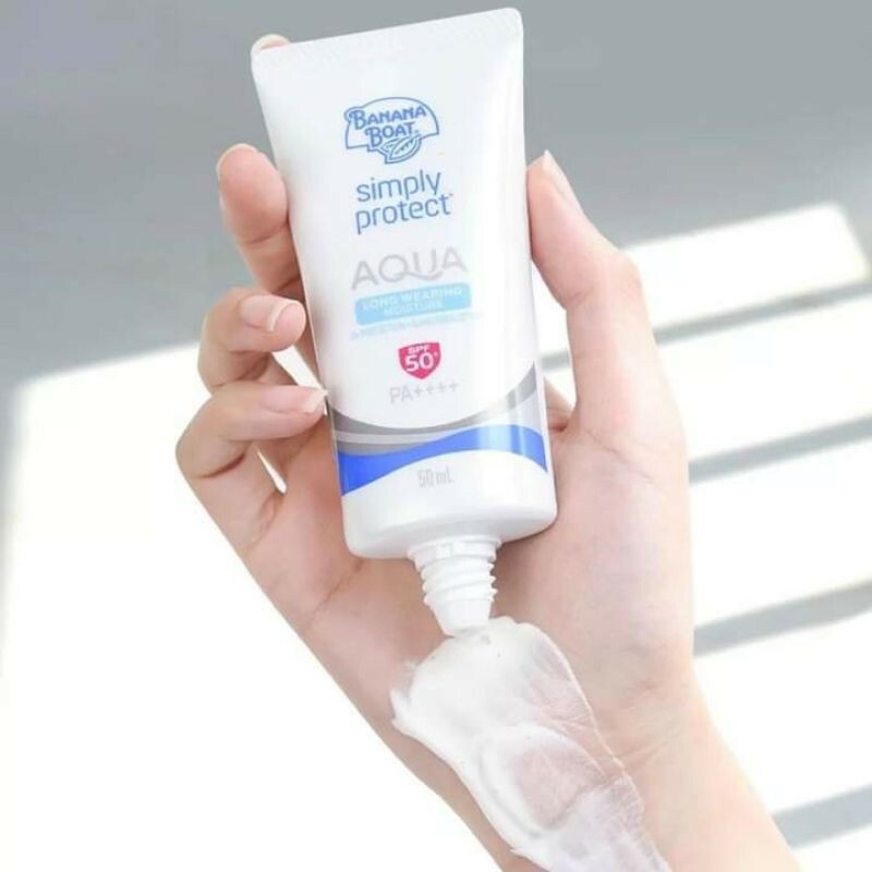 Kem Chống Nắng Banana Boat Aqua Long Wearing Moisture UV Protection Sunscreen Lotion SPF50+ PA++++ 50ml - 2
