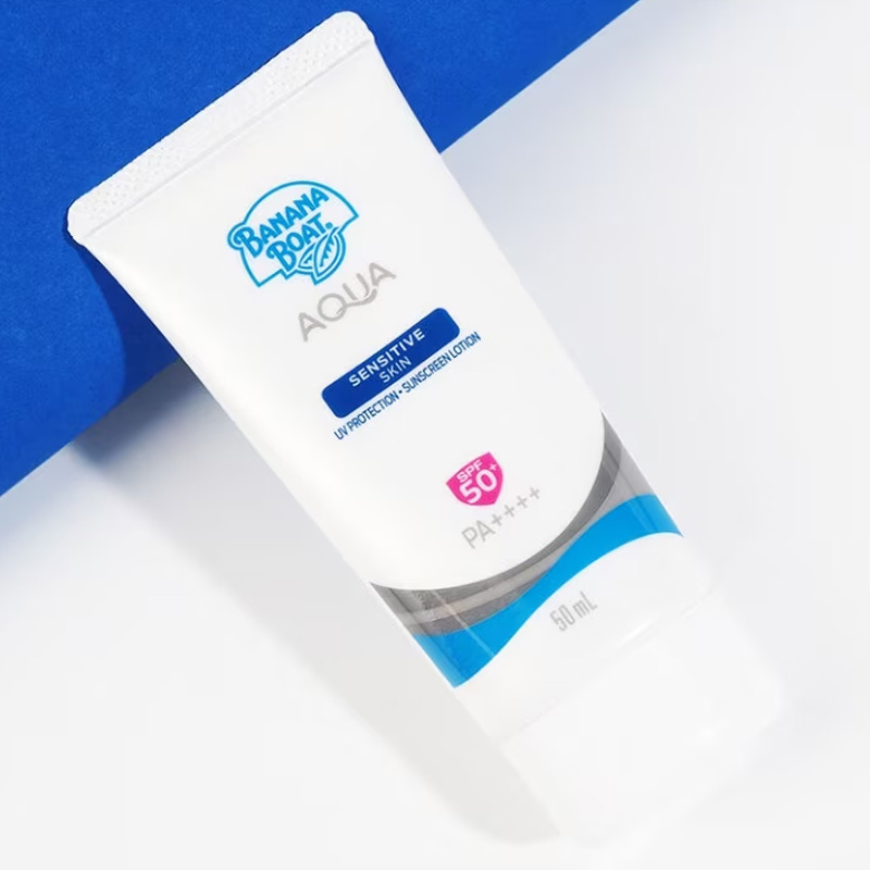 Kem Chống Nắng Banana Boat Aqua Sensitive Skin UV Protection Sunscreen Lotion SPF50+ PA++++ 50ml - 1