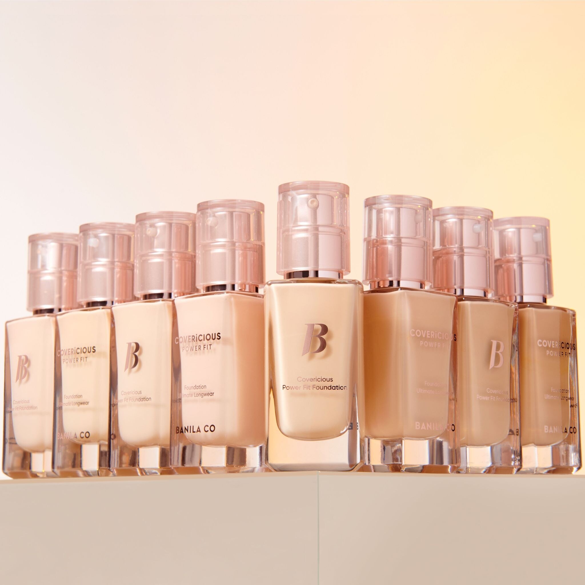 Banila Co Covericious Power Fit Foundation SPF45 PA++ 14ml .#21 Rosé