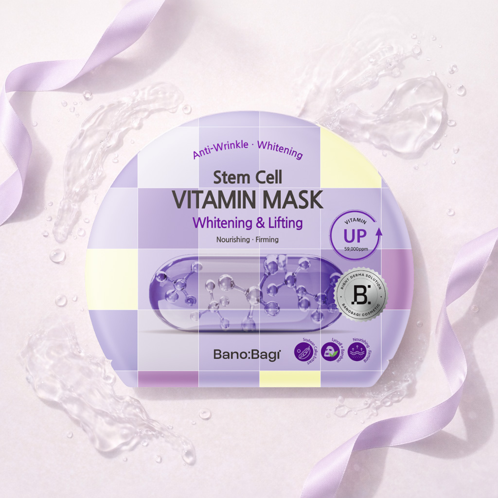 Mặt Nạ Banobagi Stem Cell Vitamin Mask Whitening & Lifting 30g - 1