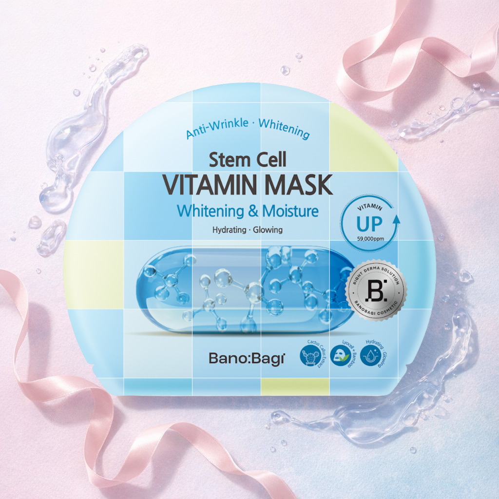 Mặt Nạ Banobagi Stem Cell Vitamin Mask Whitening & Moisture 30g - 1