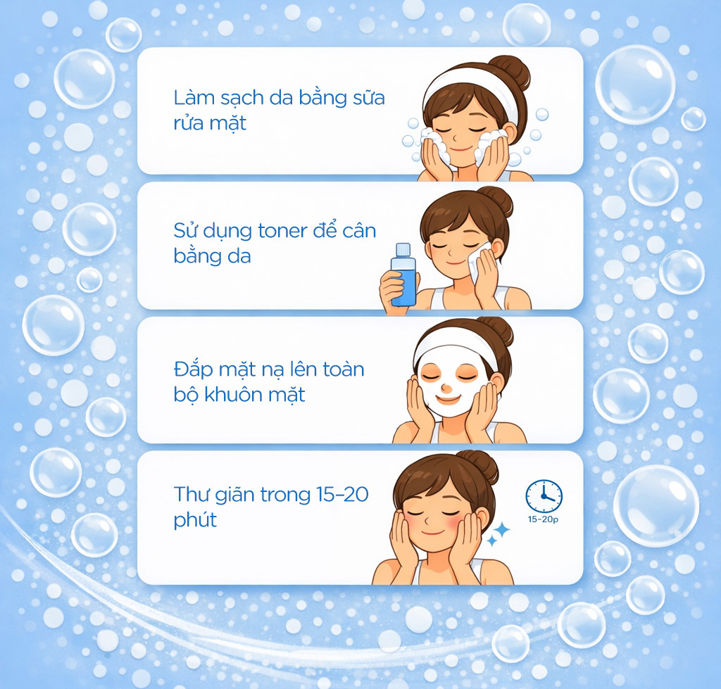 Mặt Nạ Banobagi Stem Cell Vitamin Mask Whitening & Moisture 30g - 2