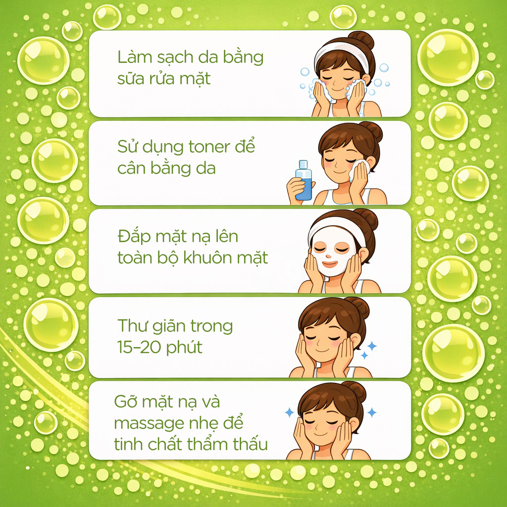 Mặt Nạ Banobagi Stem Cell Vitamin Mask Whitening and Relaxing Revital 30g - 2