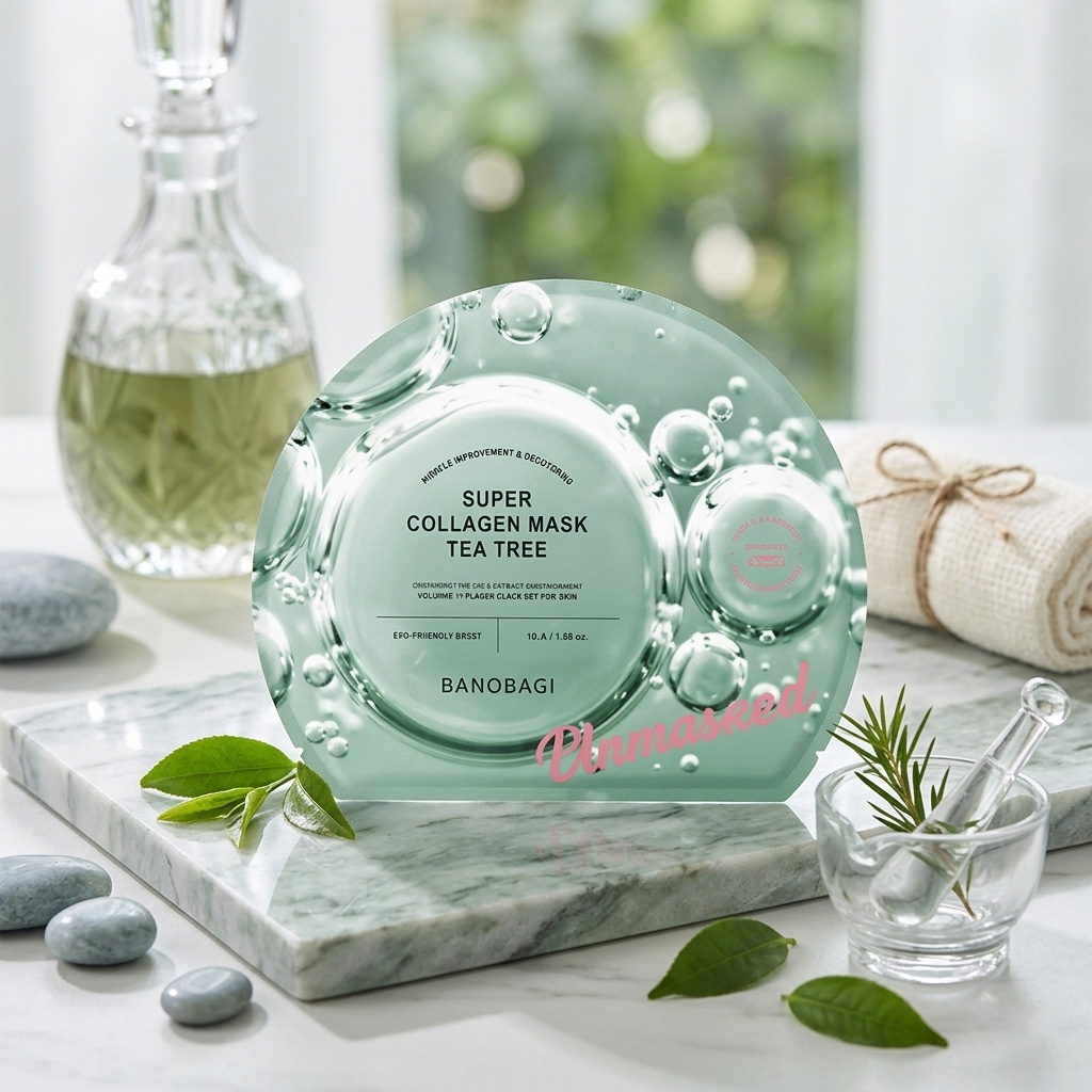 Mặt Nạ Banobagi Super Collagen Mask Tea Tree 30g