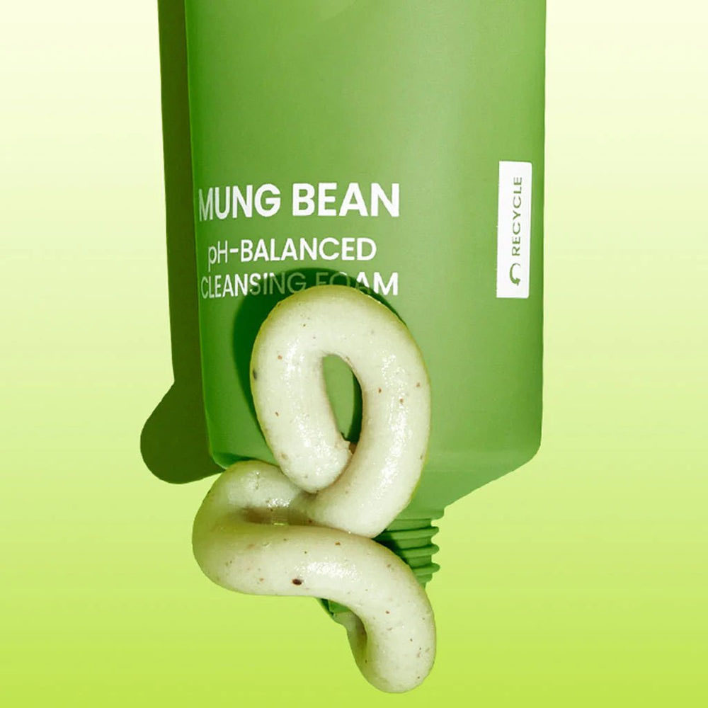 Beplain Mung Bean pH-Balanced Cleansing Foam 160ml - 2