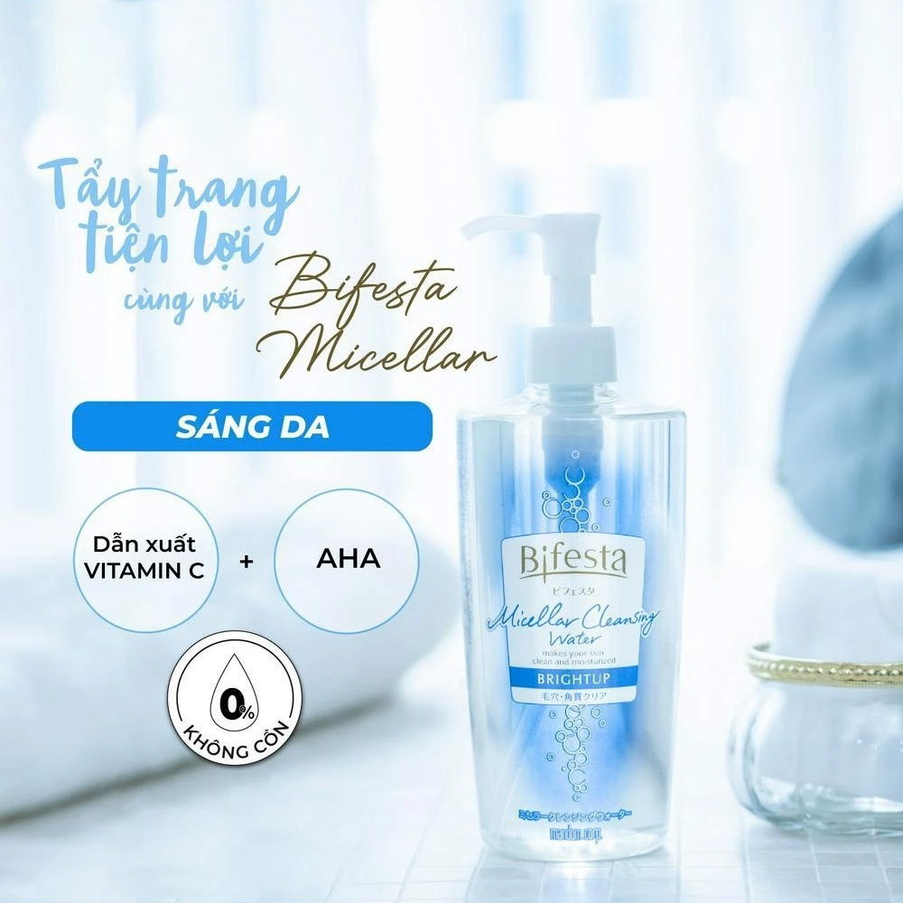 Bifesta Micellar Cleansing Water Brightup 400ml