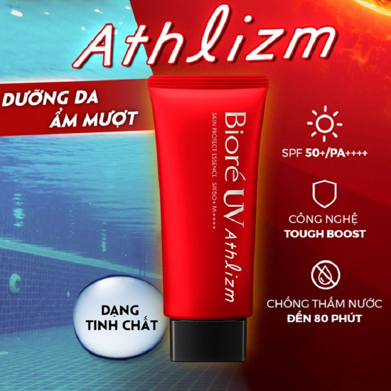 Biore UV Athlizm Sunburn Protect Milk SPF 50+ PA++++ 60ml - Buy Me