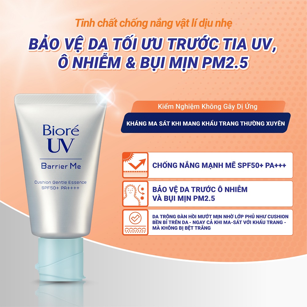 Biore UV Barrier Me Cushion Gentle Essence
