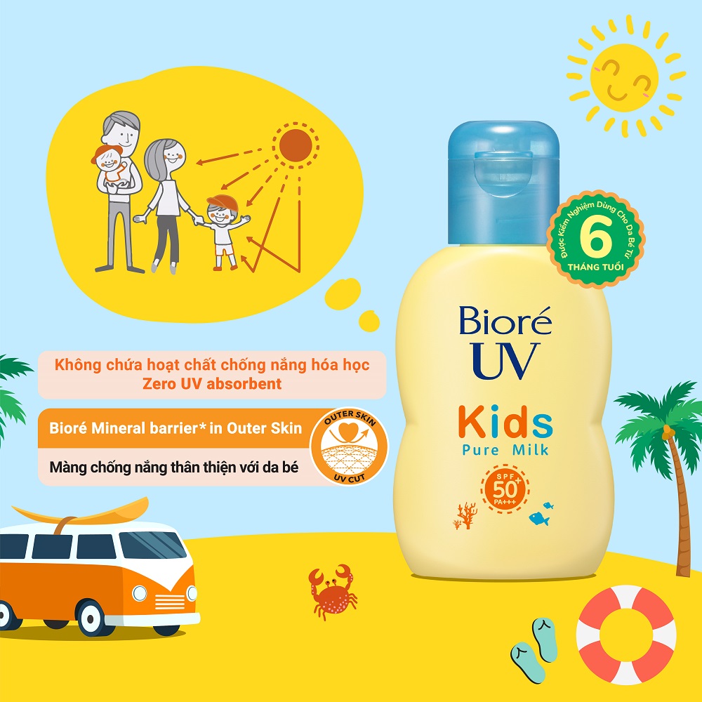 Biore UV Kids Pure Milk