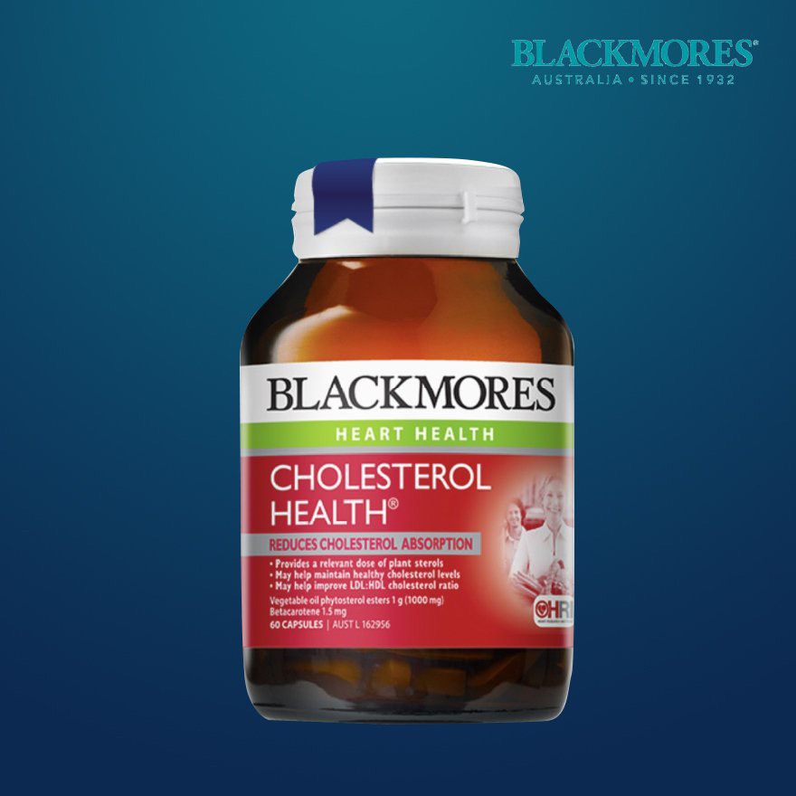 Viên Uống Cân Bằng Cholesterol Blackmores Cholesterol Health 60 Tablets