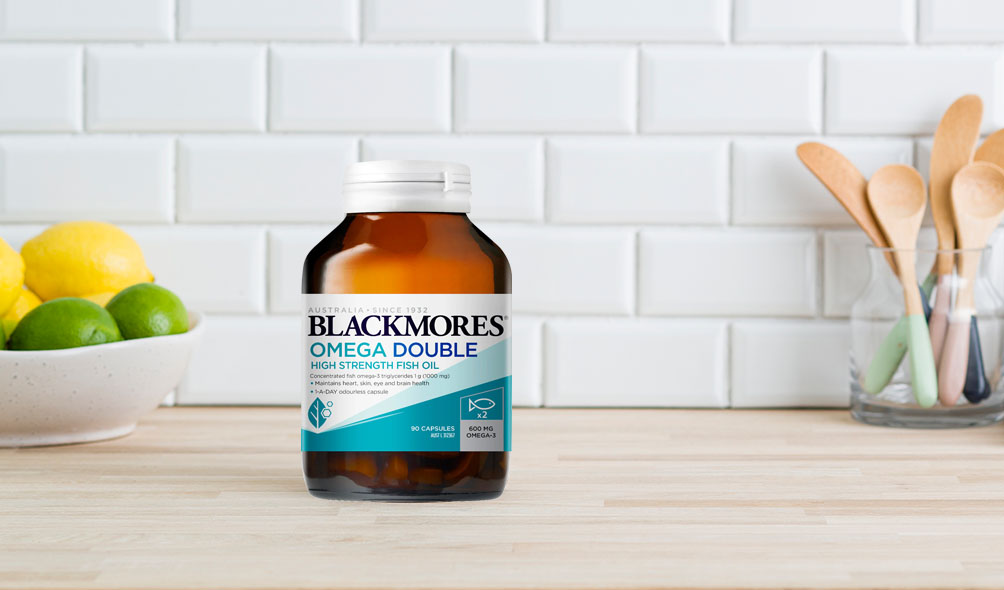 Blackmores fish oil tablets contain DHA