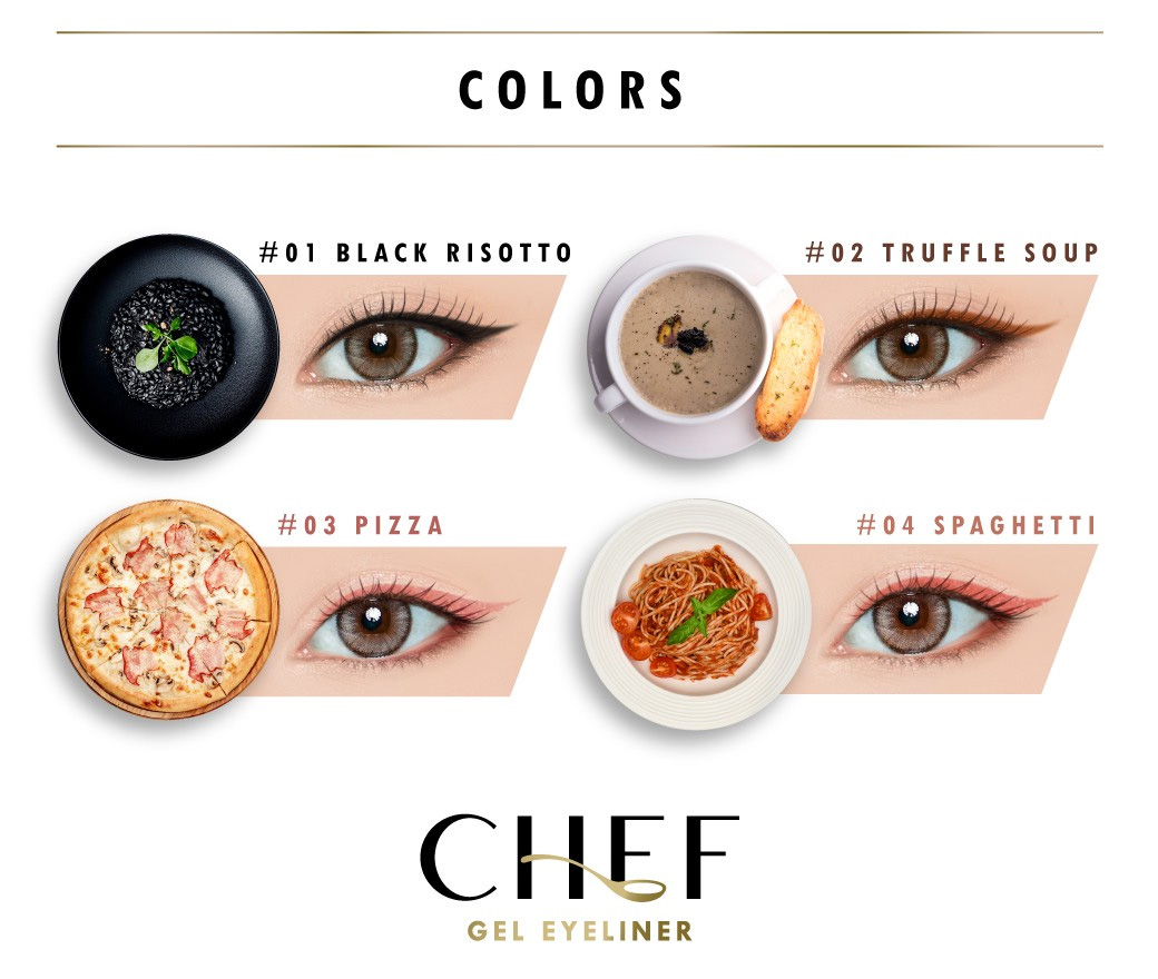 Chì Kẻ Mắt Browit Chef Gel Eyeliner 0.06g .#02 Truffle Soup