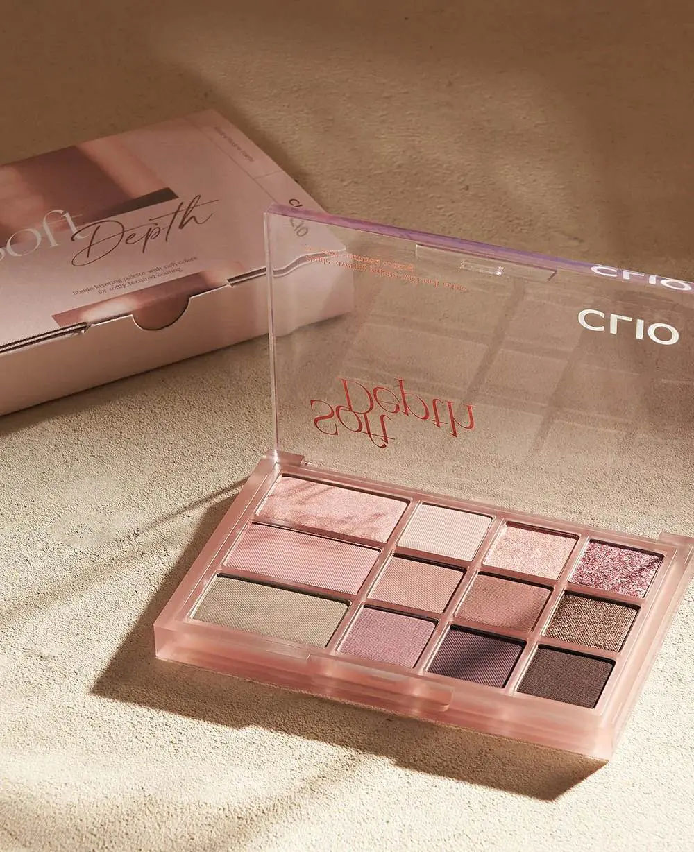 Clio Shade & Shadow Palette 02 Softdepth.#02 Soft Depth