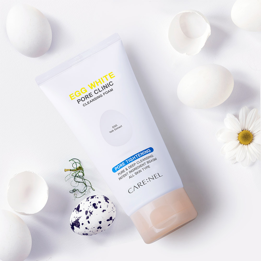 CareNel Egg White Pore Clinic Cleansing Foam