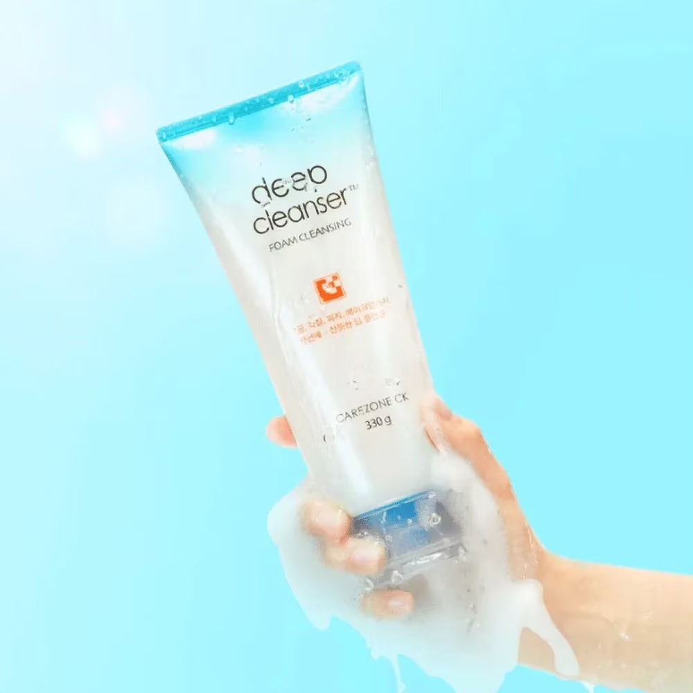 Sữa Rửa Mặt Carezone Ck Deep Cleanser Foam Cleansing 330ml - 1