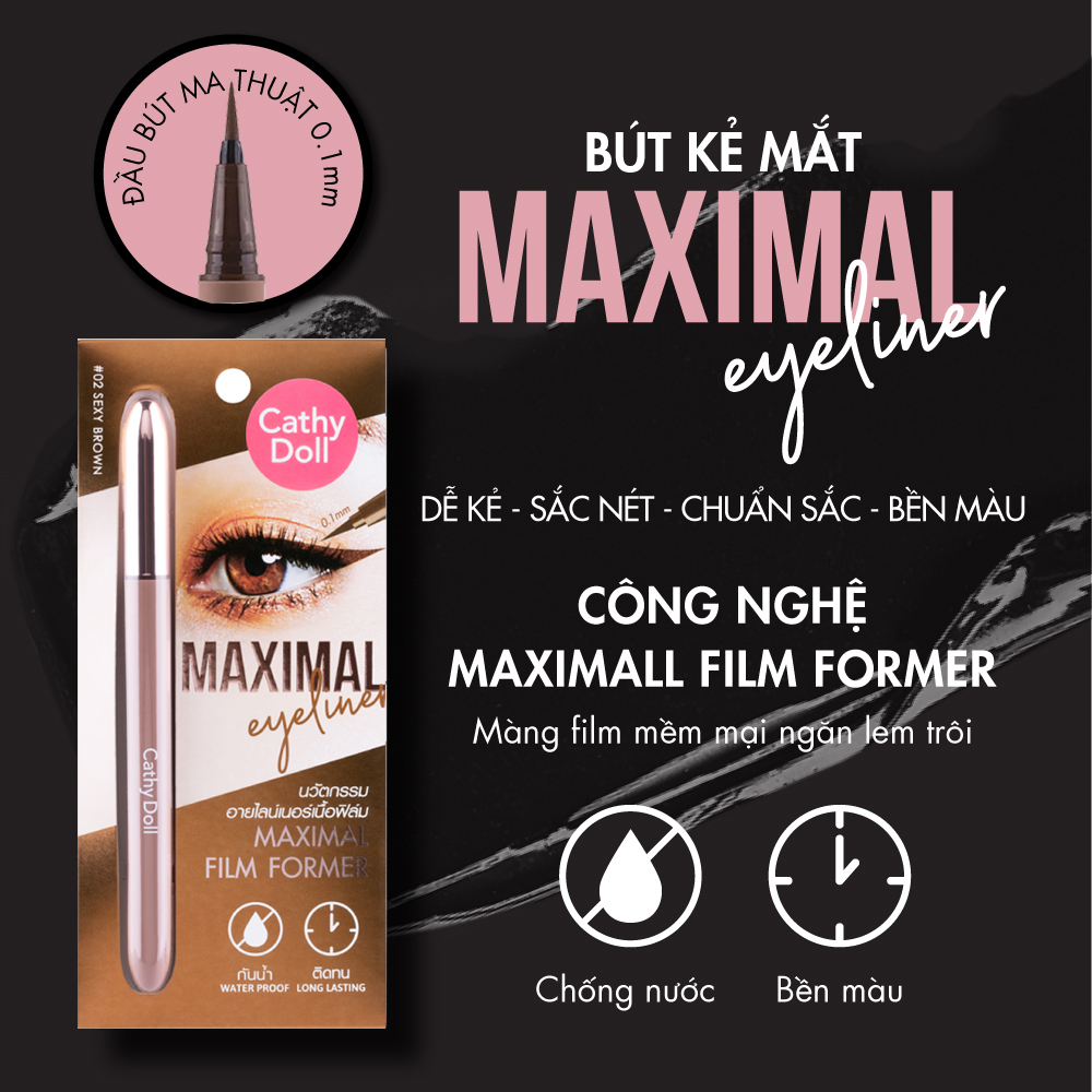 Cathy Doll Maximal Eyeliner 0.7ml