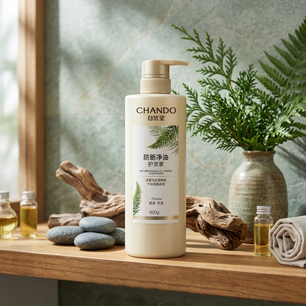 Dầu xả Chando Himalaya Anti‑Breakage & Oil Control Conditioner 600g