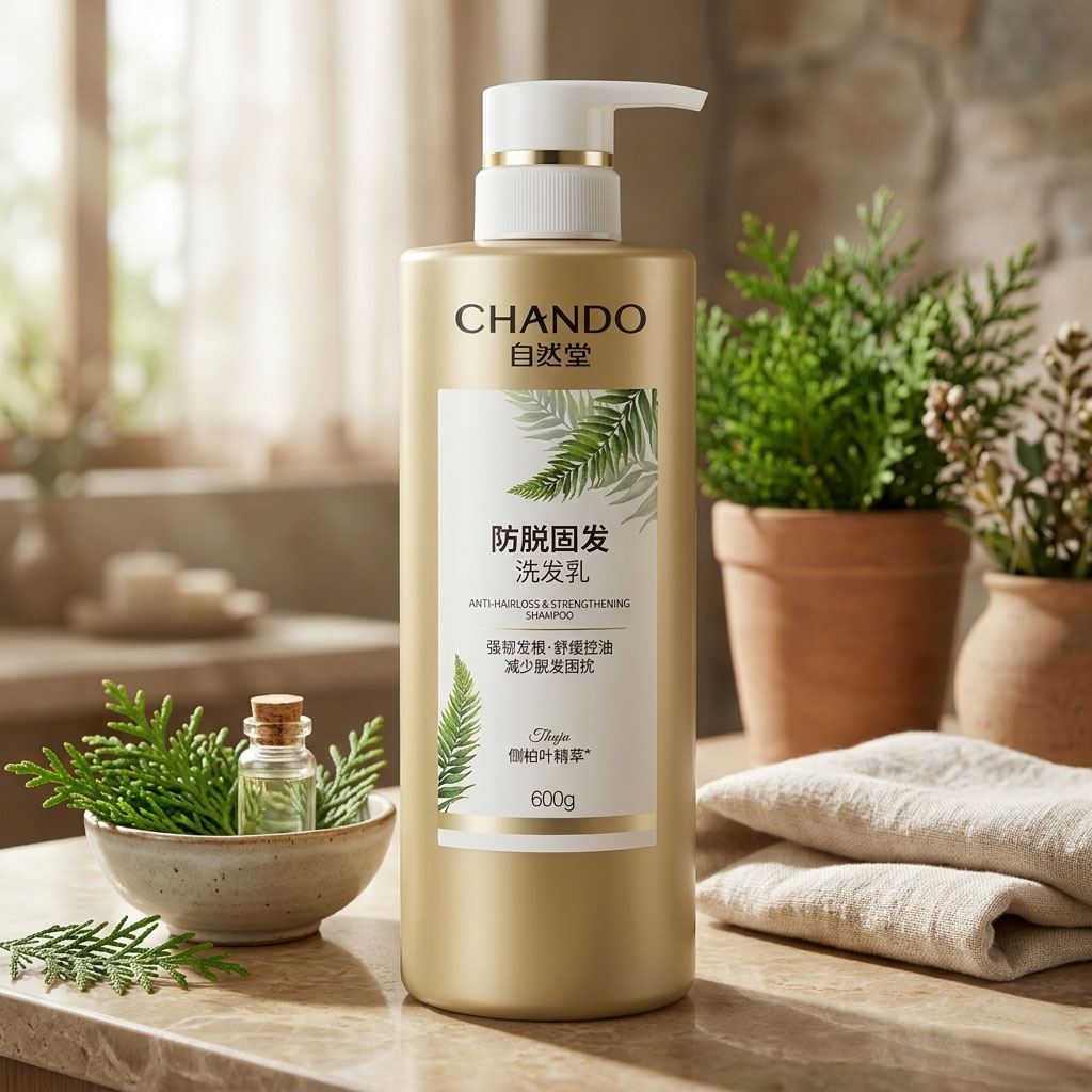 Dầu gội Chando Himalaya Anti‑Hair Loss & Strengthening Shampoo 600g