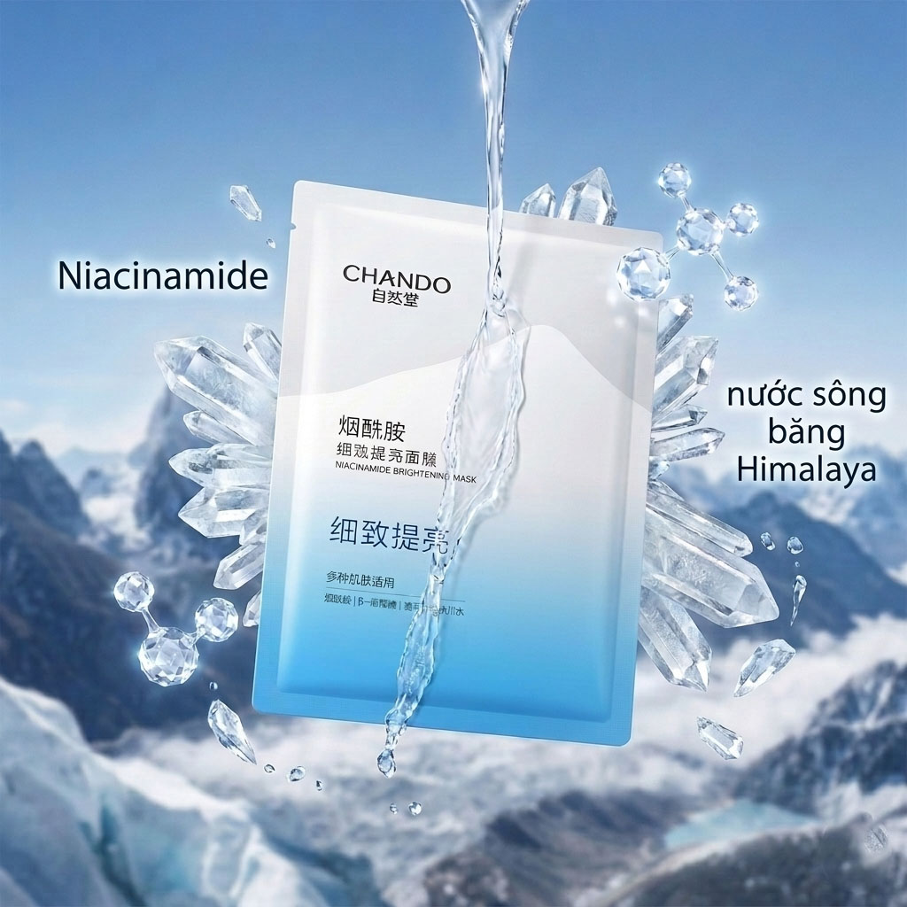 Chando Himalaya Niacinamide Brightening Mask 26ml