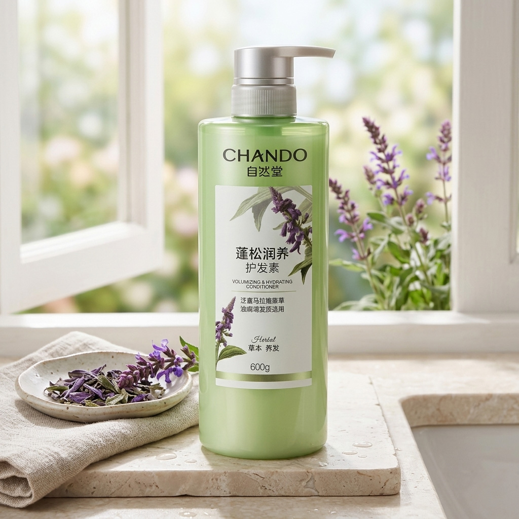 Dầu Xả Chando Himalaya Volumizing & Hydrating Conditioner 600g