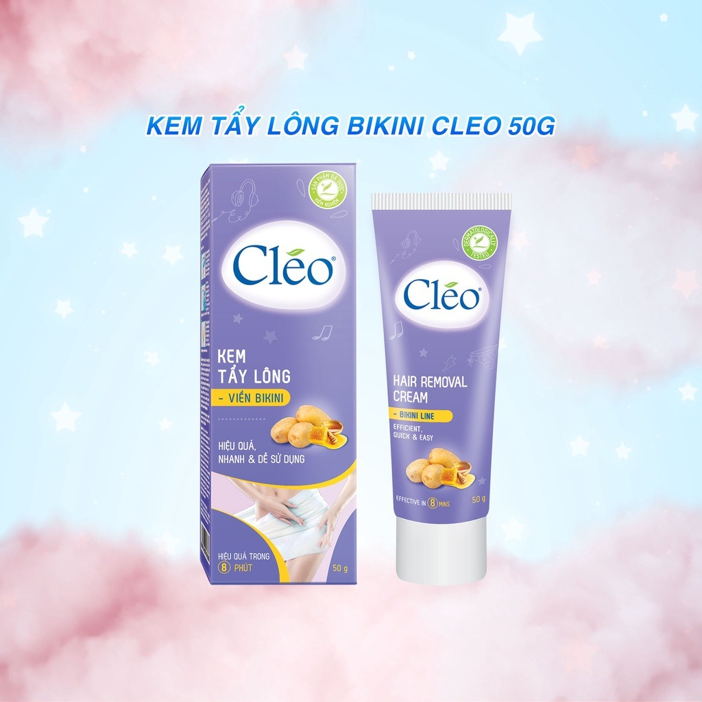 Tẩy Lông Viền Bikini Cleo-Hair-Remove-Bikini-Line