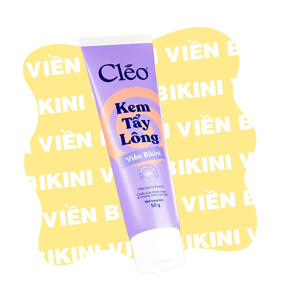 Kem Tẩy Lông Cleo Viền Bikini 50g
