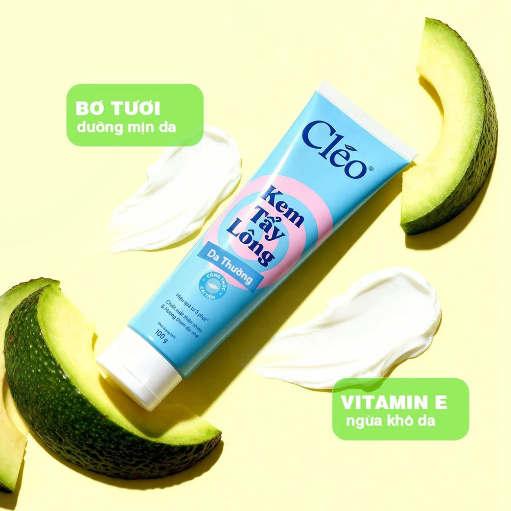 Kem Tẩy Lông Cleo Da Thường 50g
