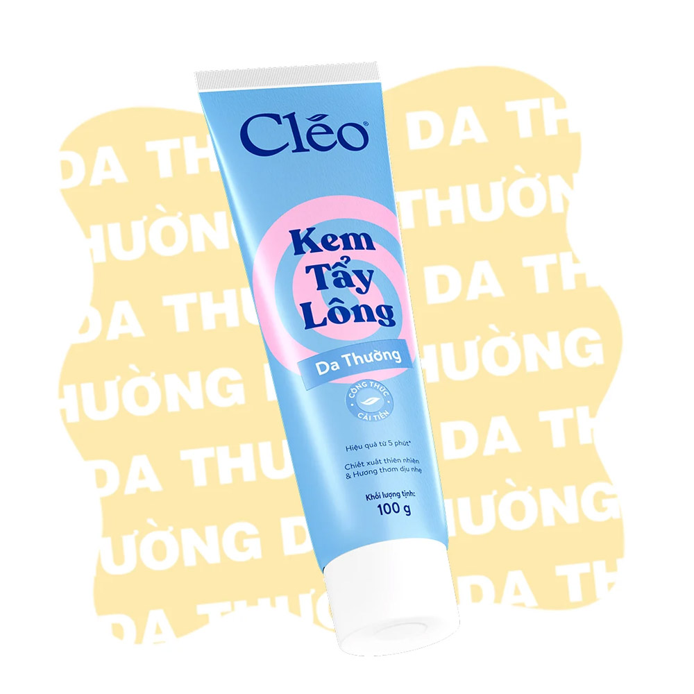 Kem Tẩy Lông Cleo Da Thường 50g
