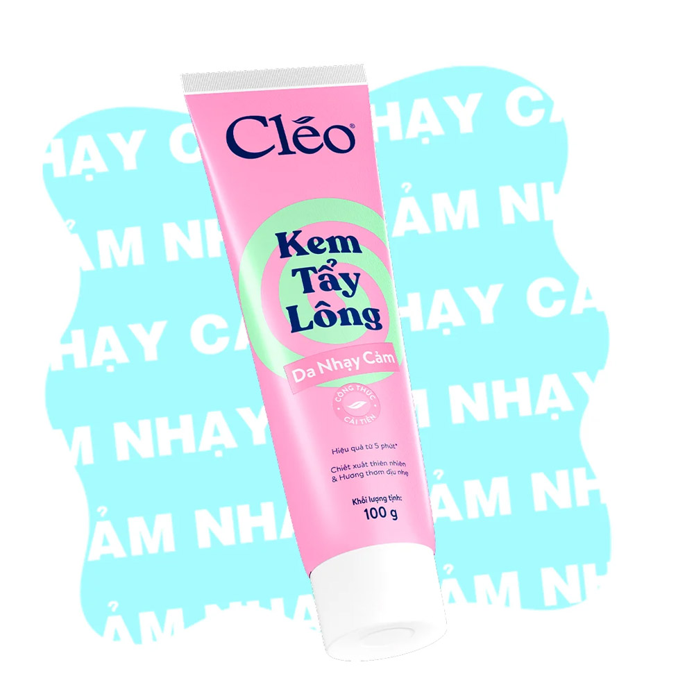 Kem Tẩy Lông Cleo Da Nhạy Cảm 50g