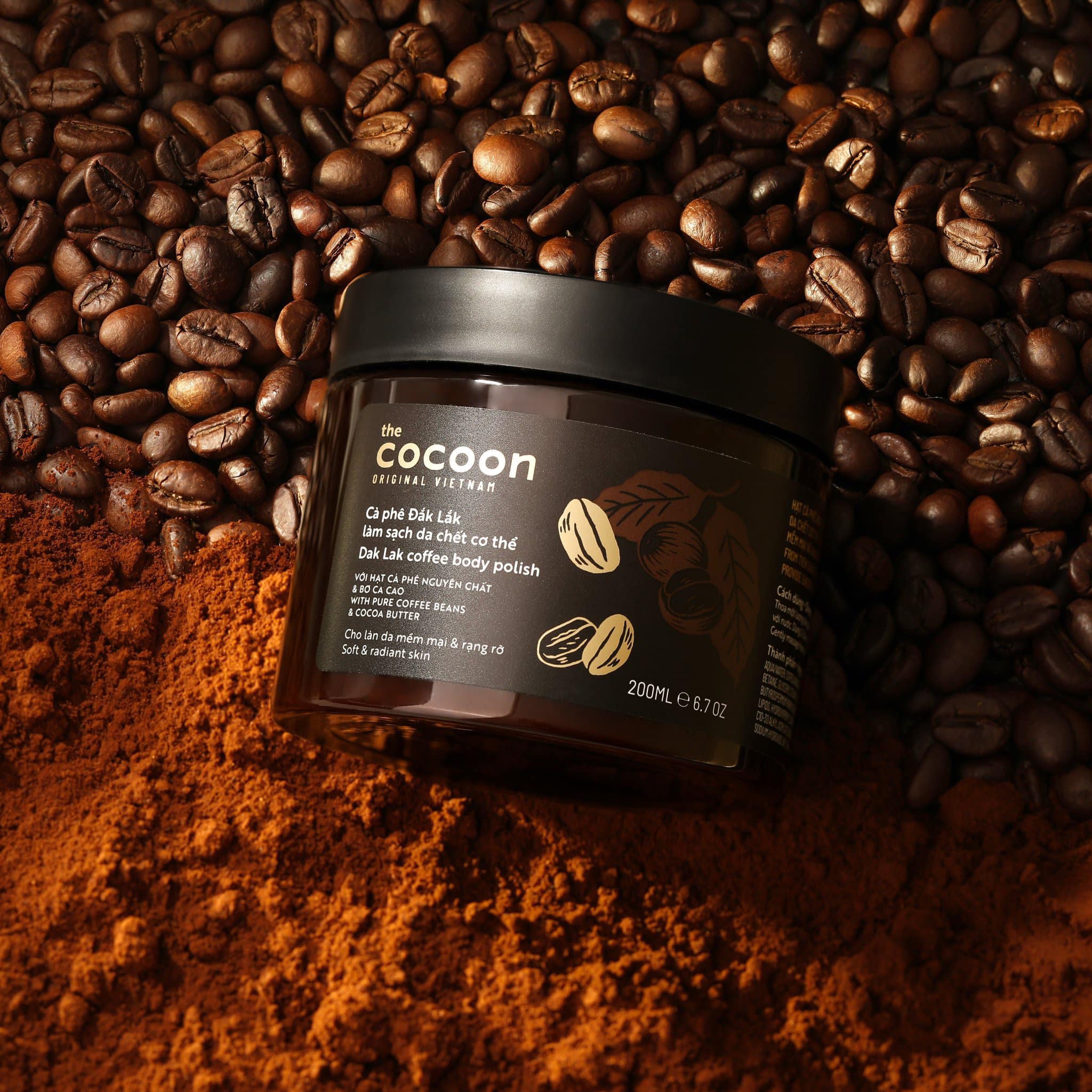 Cocoon Dak Lak Coffee Body Polish