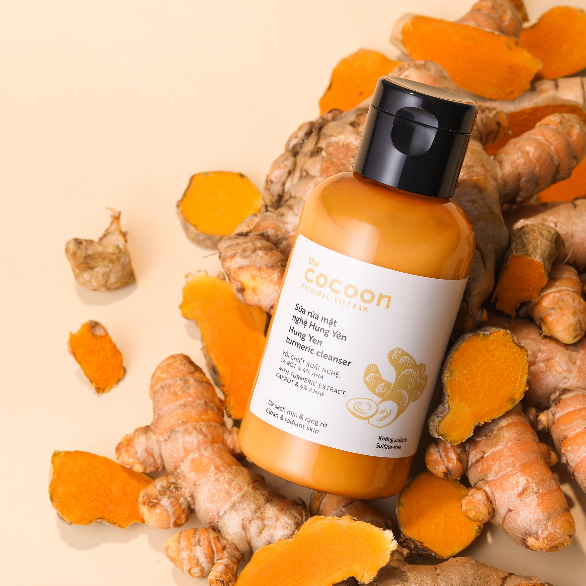 Sữa Rửa Mặt Nghệ Cocoon Turmeric Cleanser - 1