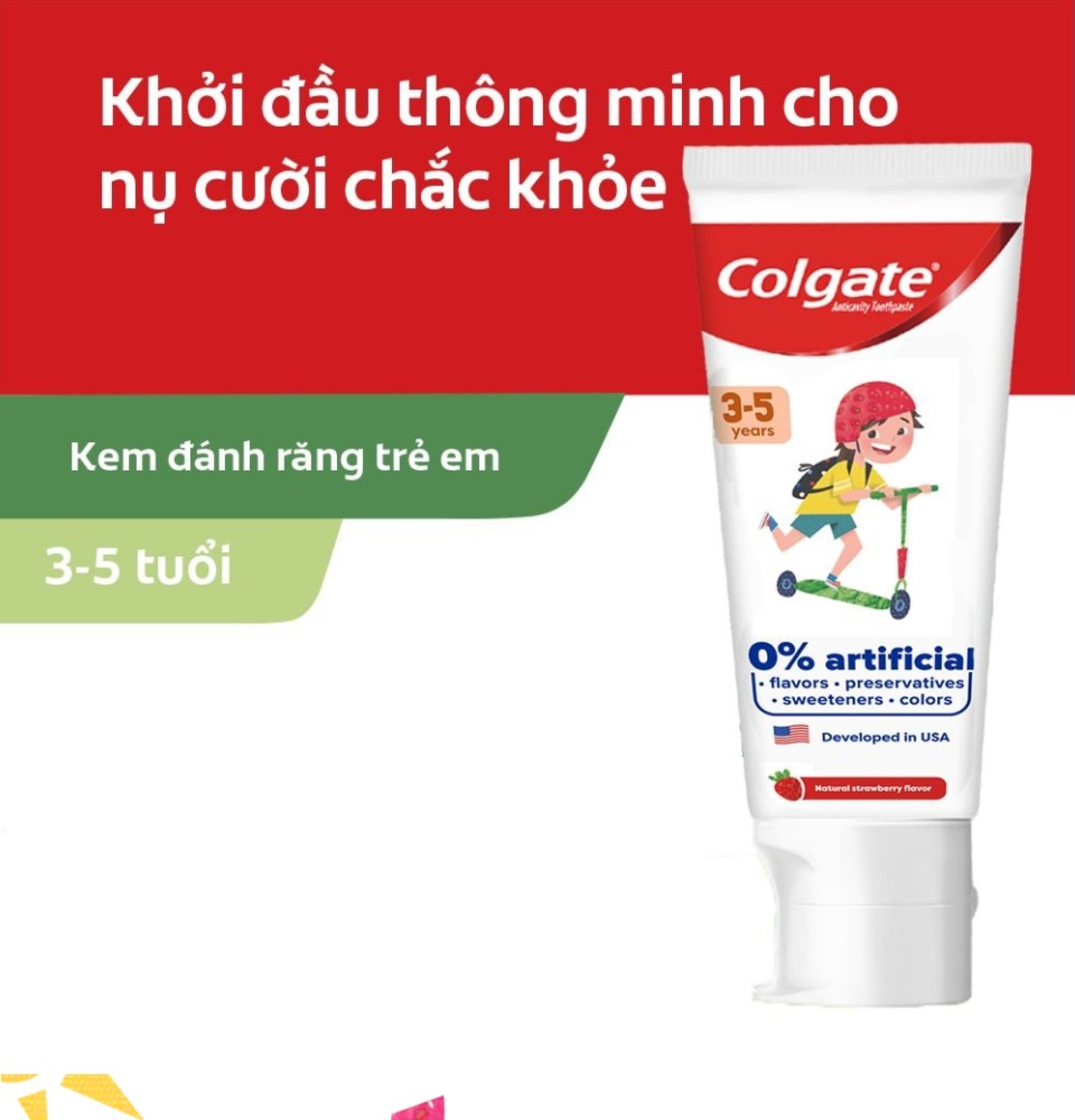 Colgate Kid Toothpaste 3-5