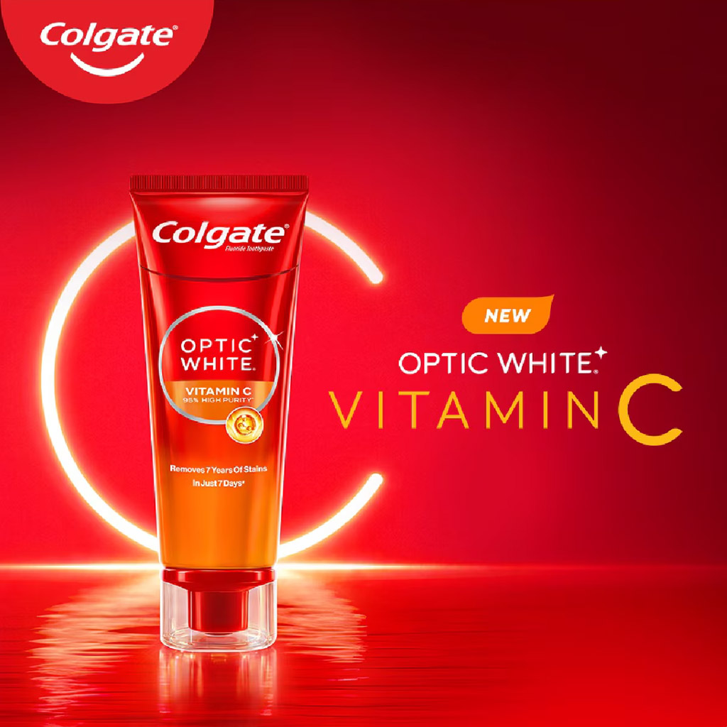 Colgate Optic White Vitamin C Toothpaste 80g